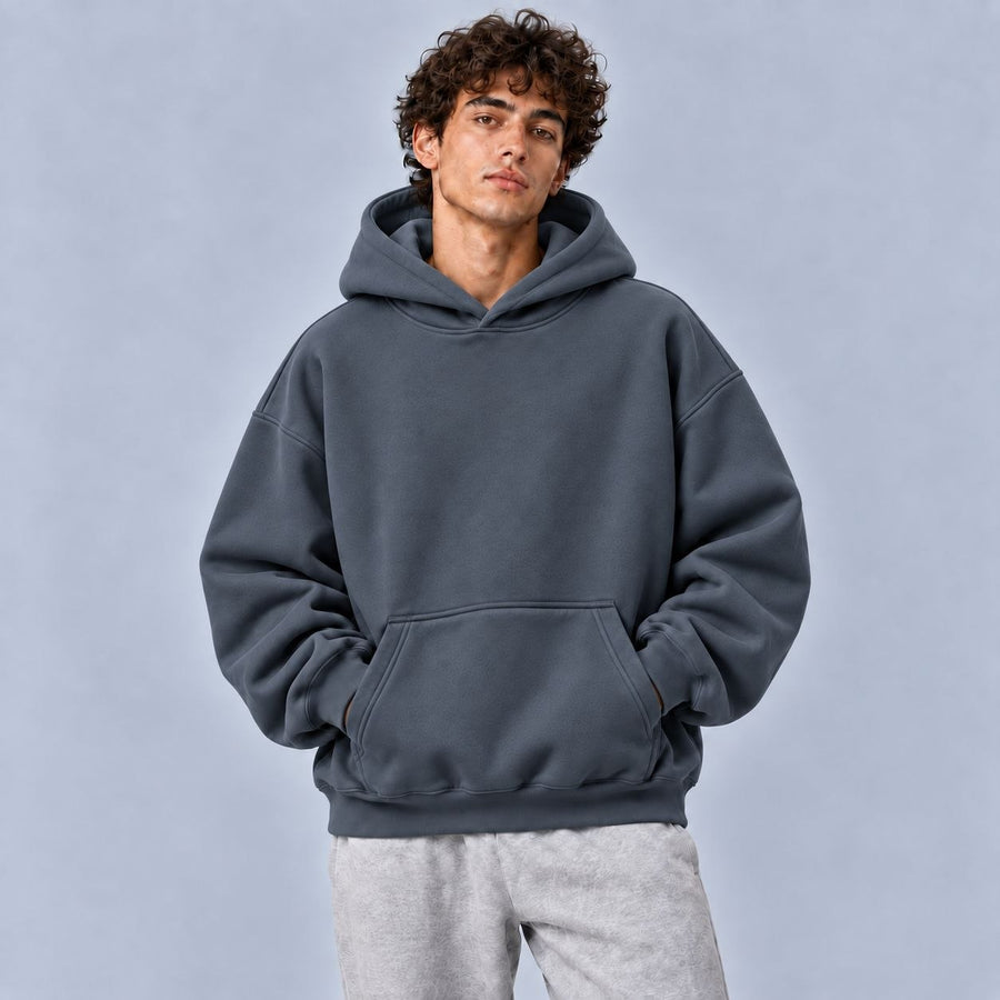 Grey Oversized Hoodie