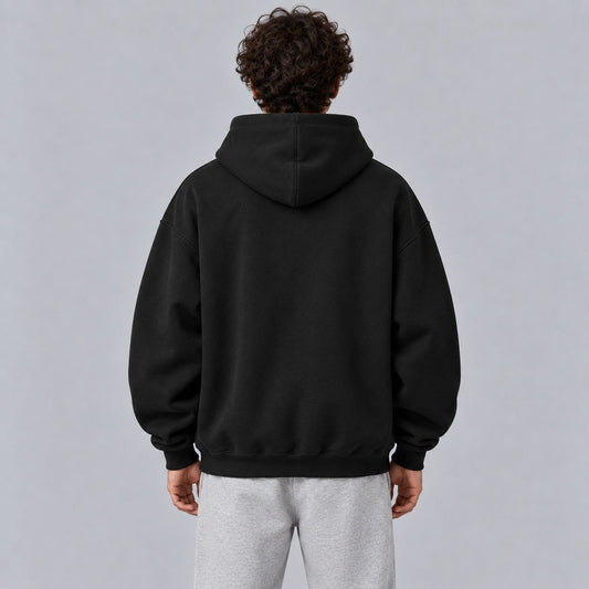 Black Oversized Hoodie