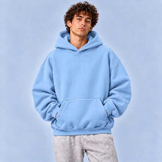 Baby blue Oversized Hoodie