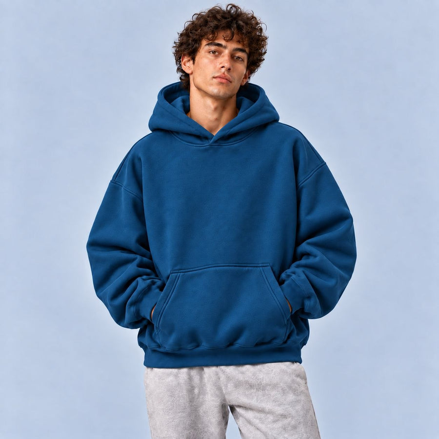petrol Oversized Hoodie