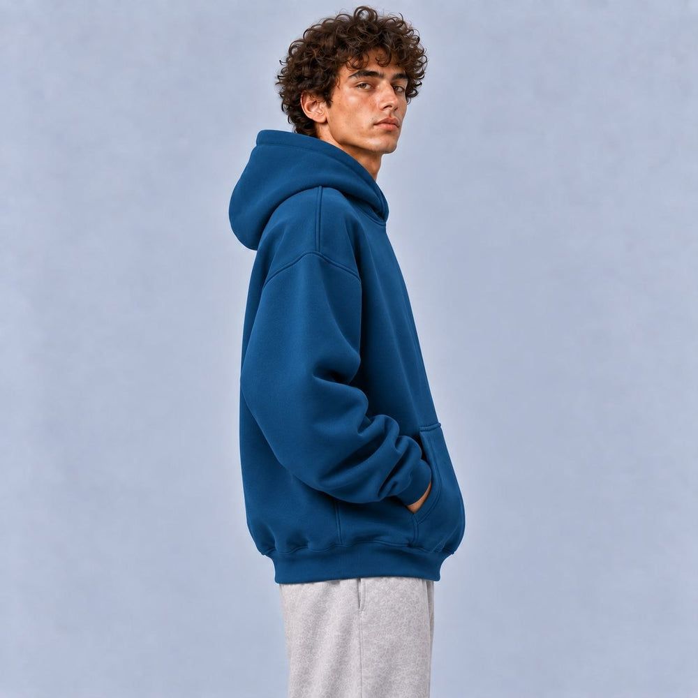 petrol Oversized Hoodie